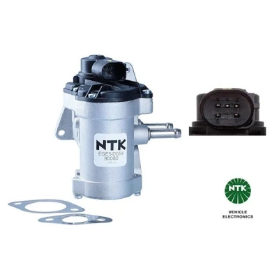 Bilde av NGK 90080 EGR Ventil elektrisk med tetning VOLKSWAGEN: Passat B6 Variant, Touran I, Golf 5, AUDI: A3 Sportback, SKODA: Octavia 2 Combi