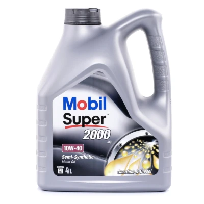 Bilde av Mobil Super 2000 X1 10W 40 4l Motorolje 150865 SUZUKI: Baleno I Stasjonsvogn, SJ 410 SUV, SX4 Hatchback, MERCEDES BENZ: W124 Coupé, S Klasse Sedan