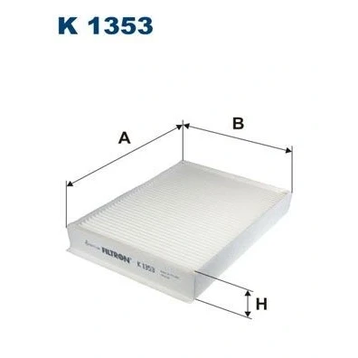 Bilde av FILTRON K 1353 Kupéfilter Partikkelfilter 248 188 35 MERCEDES BENZ: ML Klasse, E Klasse T modell, C Sedan