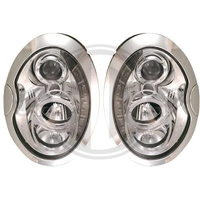 Bilde av DIEDERICHS HD Tuning 1205285 sett hovedfrontlys med motor for høydejustering hovedlys