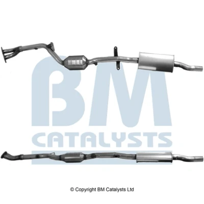 Bilde av Katalysator, Senter, bmw 3 [e46], cabriolet compact coupé touring 18307510680, 18307511648, 18307521