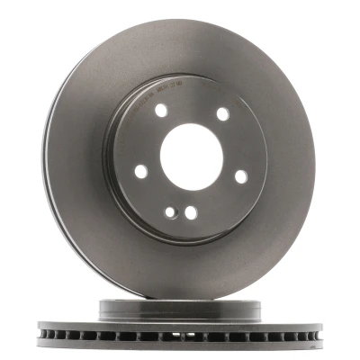 Bilde av BREMBO COATED DISC LINE 09.6845.11 Bremseskiver 288 25 5 innvendig ventilert belagt høy karbon med skruer MERCEDES BENZ: E Klasse Sedan