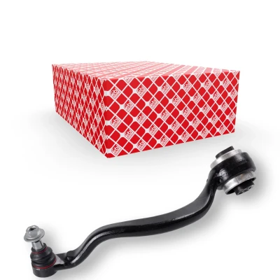 Bilde av FEBI BILSTEIN 174226 Bærebru med sikringsmutter støtte / styreledd, lager nede, foran, framaksel høyre Casterstag Aluminium 24 BMW: X5, X6