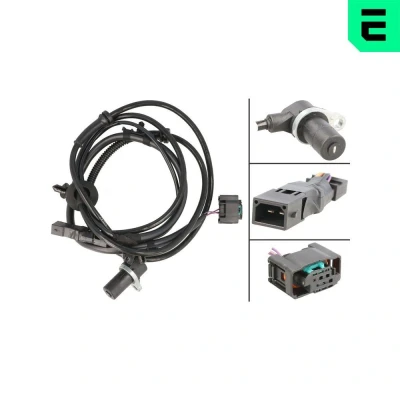 Bilde av OPTIMAL 06 S292 ABS sensor passiv 1195 1345, 920 AUDI: A4 B6 Avant, Sedan