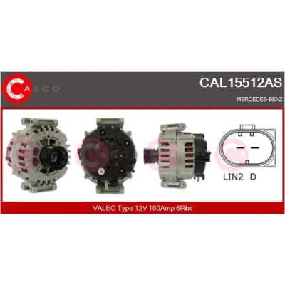 Bilde av CASCO CAL10294AS Dynamo 12V 140A VOLVO: V70 2, XC90 I, XC70 I Cross Country
