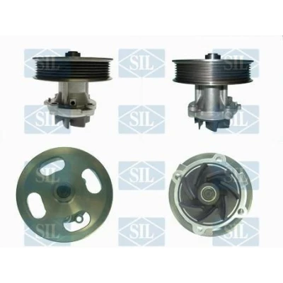 Bilde av Saleri SIL PA1393 Vannpumpe Aluminium mekanisk 123 OPEL: Corsa D Hatchback, Meriva B, Astra H Caravan, FIAT: Doblo II Stasjonsvogn, I Cargo