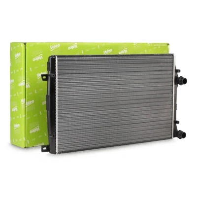 Bilde av VALEO 732872 Radiator Aluminium 650 415 34 uten kjølemiddelregulator Kjøleribber satt sammen mekanisk VOLKSWAGEN: Touran I, Passat B6 Variant, Caddy 3