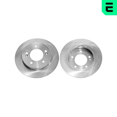 Bilde av OPTIMAL BS 8672C Bremseskiver bakaksel 258 10 5/7 fullt ut belagt HYUNDAI: ix20, KIA: Venga