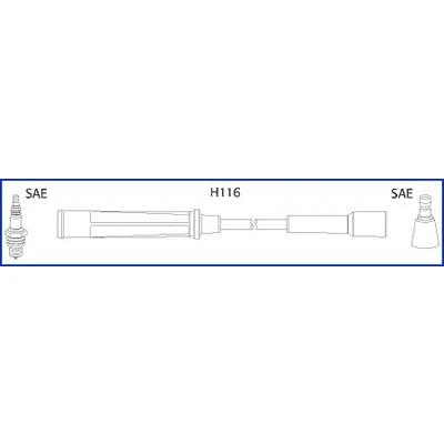 Bilde av HITACHI 134465 Pluggledninger