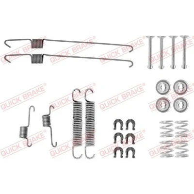Bilde av QUICK BRAKE 105 0001 Tilbehørsett, bremsesko SUZUKI: IGNIS 2, DAIHATSU: Sirion II, SUBARU: JUSTY 4