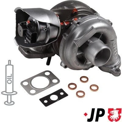 Bilde av JP GROUP 3117400300 Turbolader Eksosturbolader inkl. tetningssett PEUGEOT: 307 SW, 308 I 5008 I, CITROËN: C4 Grand Picasso, Picasso 1