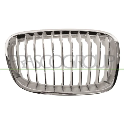 Bilde av PRASCO BM1232013 Radiatorgitter høyre forkrommet hvit BMW: 1 Hatchback