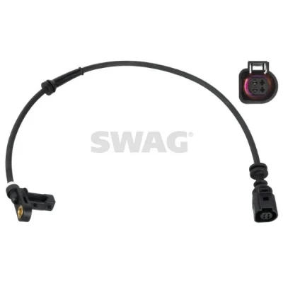 Bilde av SWAG 33 10 1316 ABS Sensor framaksel venstre, høyre 490 VOLKSWAGEN: Sharan I, SEAT: Alhambra I