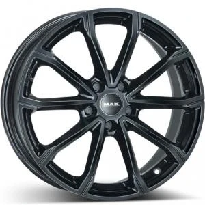 Bilde av MAK DaVinci Black 8x18 5/108 ET48 B65.1