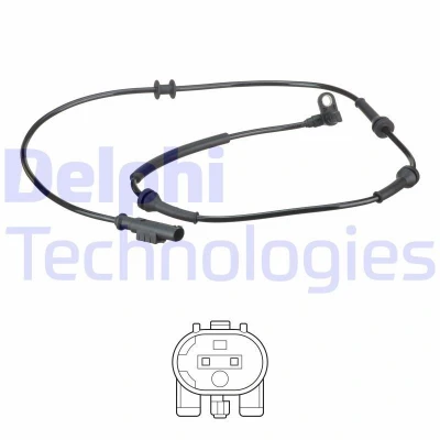 Bilde av DELPHI SS20611 ABS sensor aktiv 1140