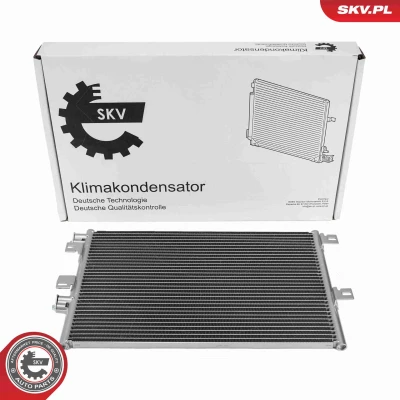 Bilde av Kondensator, klimaanlegg Esen skv 86SKV428 dacia, nissan, renault OE 2765000QAK, 6001548129, 82 00 137 650