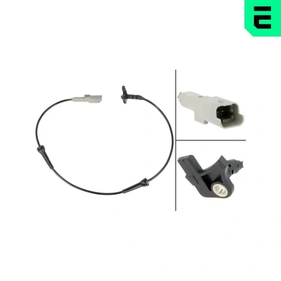 Bilde av OPTIMAL 06 S684 ABS sensor aktiv 618 PEUGEOT: 3008 I, 5008 308 I Hatchback, CITROËN: DS4 C4 Coupé