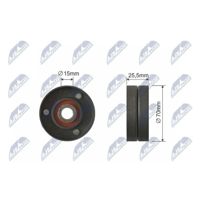 Bilde av Strammerull, kilerem, bmw,land rover,opel, 11 28 2 248 483, 354 131, 11282248483, 11282354131, 2248483, 23