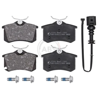 Bilde av A.B.S. 37334 Bremseklosser inkl. slitasjevarselkontakt VOLKSWAGEN: Polo IV Hatchback, AUDI: A2, RENAULT: Megane 4, GRAND SCENIC 4