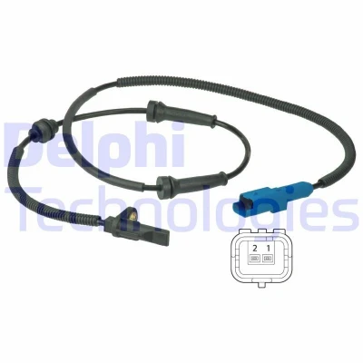 Bilde av DELPHI SS20390 ABS sensor aktiv 965 PEUGEOT: 207 Hatchback, 208 I CITROËN: DS3 Hatchback