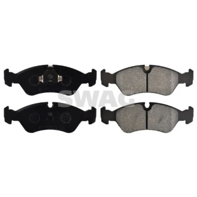 Bilde av SWAG 40 91 6030 Bremseklosser framaksel klargjort for slitasjeindikator med kolbleklips OPEL: Vectra A Sedan, Omega Calibra