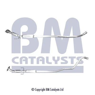 Bilde av Eksosrør, Senter, hyundai i10 ii, 28610B9100, 28610B9200
