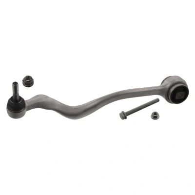 Bilde av FEBI BILSTEIN 40303 Bærebru med sikringsmutter, holder lager, støtte / styreledd framaksel venstre, øvre Casterstag Aluminium