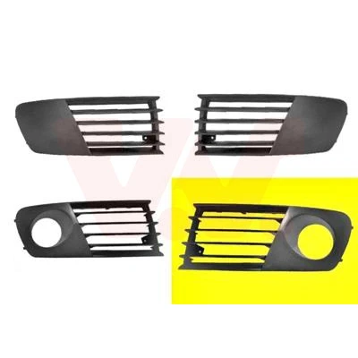 Bilde av VAN WEZEL 4917593 Ventilasjonsgitter med hull(er) for tåkelys foran venstre SEAT: Ibiza 3