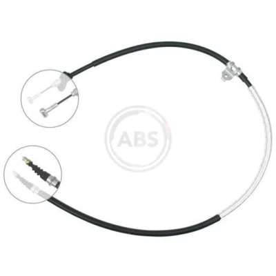 Bilde av A.B.S. K14348 Bremsekabel 1345 Skivebrems for høyre/venstre ratt