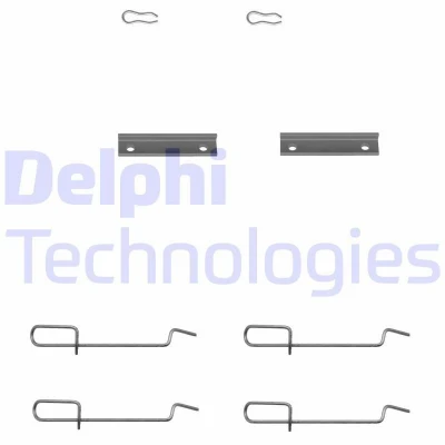 Bilde av DELPHI LX0142 Tibehørsett, skivebremse belegg PEUGEOT: 306 Hatchback
