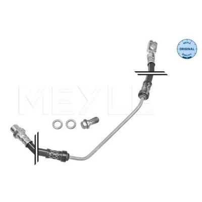 Bilde av MEYLE 314 525 0006/S Bremseslange venstre, bakaksel 570 M10x1 BMW: X5