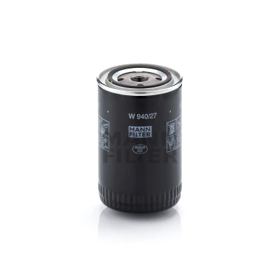 Bilde av MANN FILTER W 940/27 Oljefilter 3/4 16 UNF med en retursperreventil Påskruingsfilter NISSAN: Patrol Hardtop