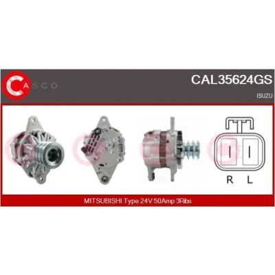 Bilde av CASCO CAL15A43GS Dynamo 12V 90A