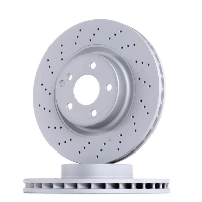 Bilde av ZIMMERMANN SPORT COAT Z 400.3637.52 Bremseskiver 330 32 6/5 5 112 innvendig ventilert, hullet belagt høy karbon MERCEDES BENZ: E Klasse T modell