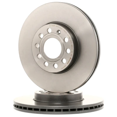 Bilde av BREMBO COATED DISC LINE 09.9145.11 Bremseskiver 288 25 5 innvendig ventilert belagt med skruer VOLKSWAGEN: CADDY 3, GOLF 6, 4 Kasten