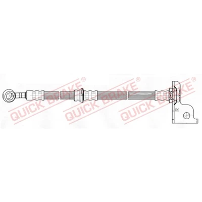 Bilde av QUICK BRAKE 50.821 Bremseslange 477
