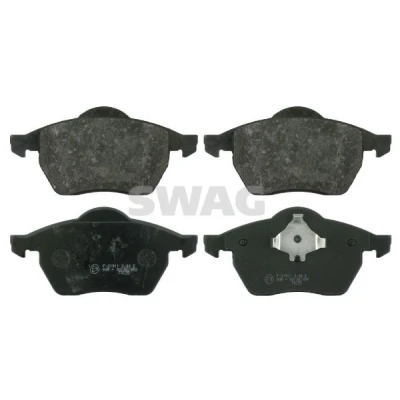 Bilde av SWAG 30 91 6280 Bremseklosser framaksel ekskl. slitasjevarselkontakt med kolbleklips VOLKSWAGEN: Sharan I, FORD: Galaxy Mk1 MPV, SEAT: Alhambra I