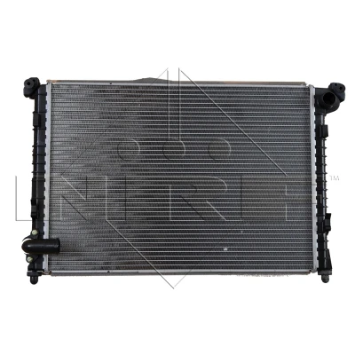 Bilde av NRF 55338 Radiator Aluminium 578 405 29 med påbyggingsdeler Kjøleribber loddet MINI: Hatchback