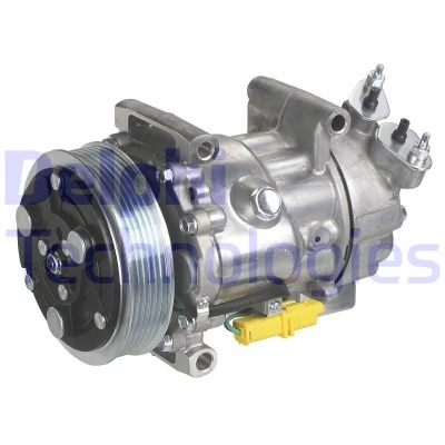 Bilde av DELPHI TSP0159851 Kompressor Sanden SD6V12 PAG 46 med kompressorlje