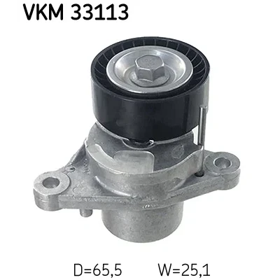 Bilde av SKF VKM 33113 Strammerull PEUGEOT: 508 I SW, 3008 I, II SUV, TOYOTA: Proace Van, CITROËN: Berlingo