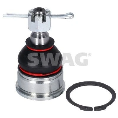 Bilde av SWAG 85 94 2154 Bærekule framaksel venstre, nede, høyre med kronemutter 16 for casterstag HONDA: CIVIC 7 Hatchback
