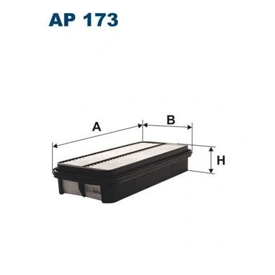 Bilde av FILTRON AP 173 Luftfilter 53 138 294 Filterinnsats SUZUKI: X 90