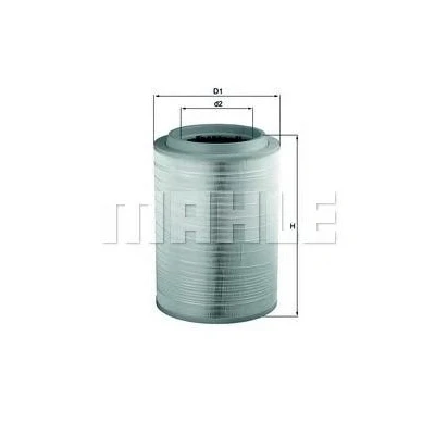 Bilde av MAHLE ORIGINAL LX 2082 Luftfilter 461,0 313,5 Filterinnsats IVECO: Stralis