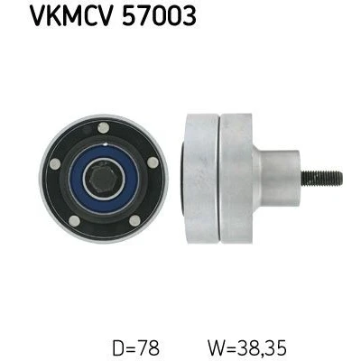 Bilde av SKF VKMCV 57003 Styrerulle