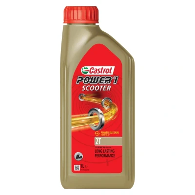 Bilde av MC Motorolje Castrol Power 1 Scooter 2T,1L, Universal