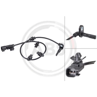 Bilde av A.B.S. 32125 ABS sensor aktiv 475 575 37 svart