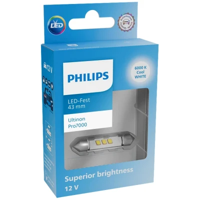 Bilde av Lyspære, nummerskiltlys PHILIPS 11854CU70X1