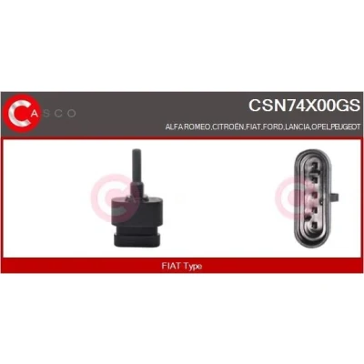 Bilde av CASCO CHL72000AS Varselblinklysbryter 7 polet 12V