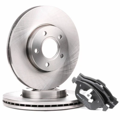 Bilde av MAPCO 47644 bremsesett, skivebremse framaksel ventilert ikke klargjort for slitasjeindikator, ekskl. slitasjevarselkontakt FORD: FOCUS 3 Turnier