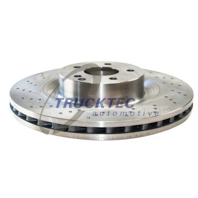 Bilde av TRUCKTEC AUTOMOTIVE 02.35.208 Bremseskiver framaksel 350 32 5 112 perforert / ventilert MERCEDES BENZ: E Klasse T modell, Sedan